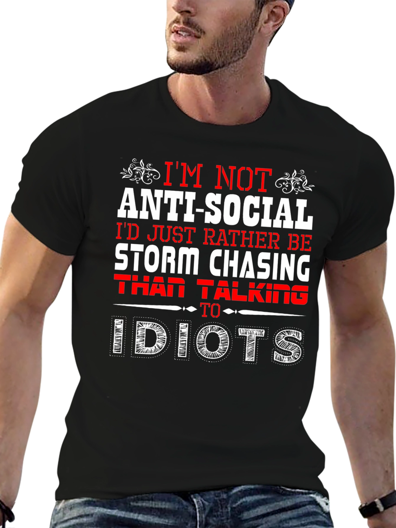 Im Not Anti-Social T-Shirt