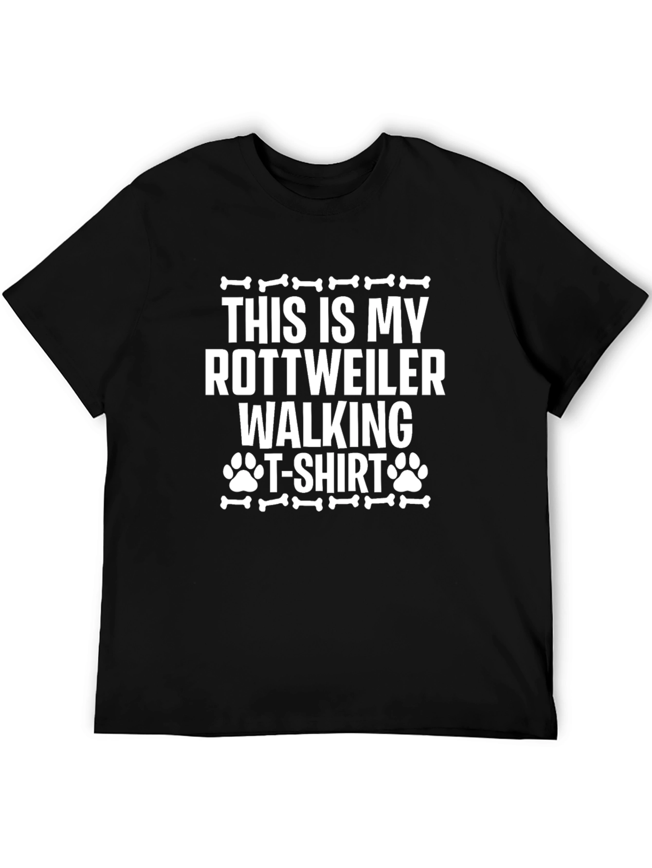 Rottweiler Walking T-Shirt | Dog Lover Tee