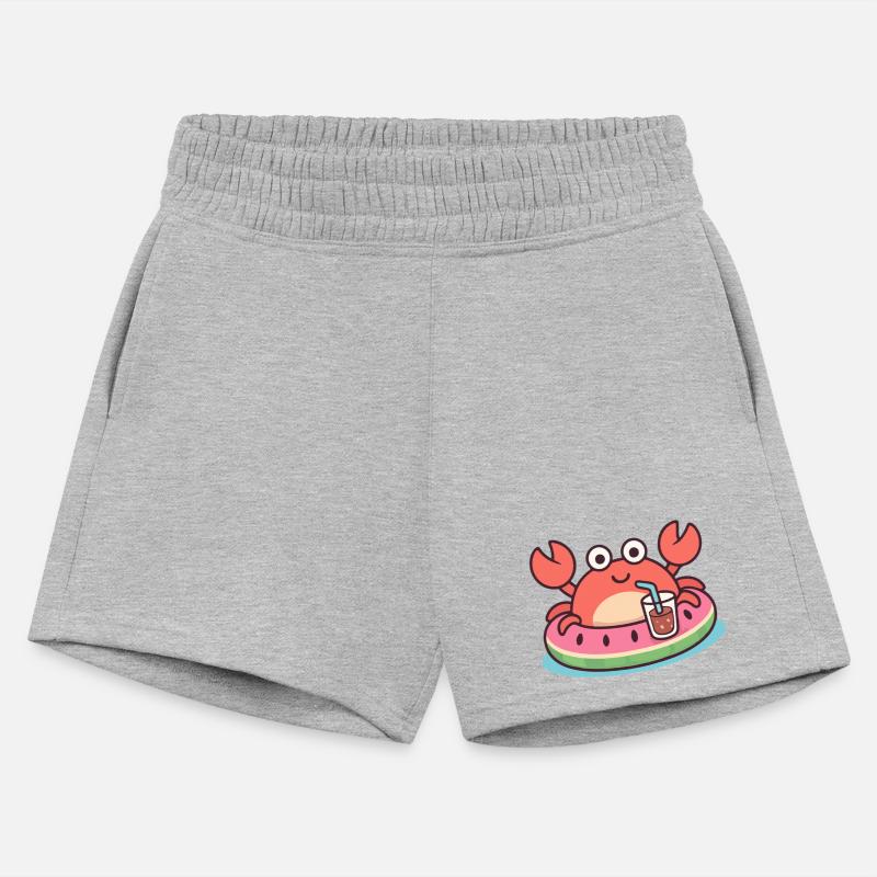 Whimsical Crab with Watermelon Float