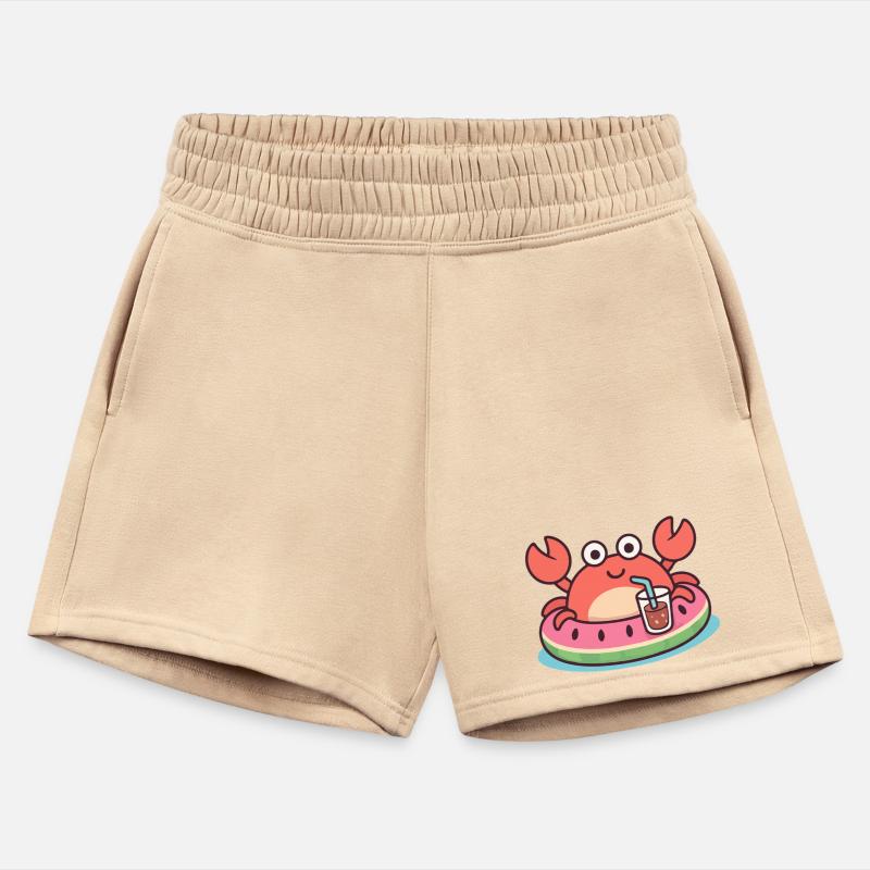 Whimsical Crab with Watermelon Float