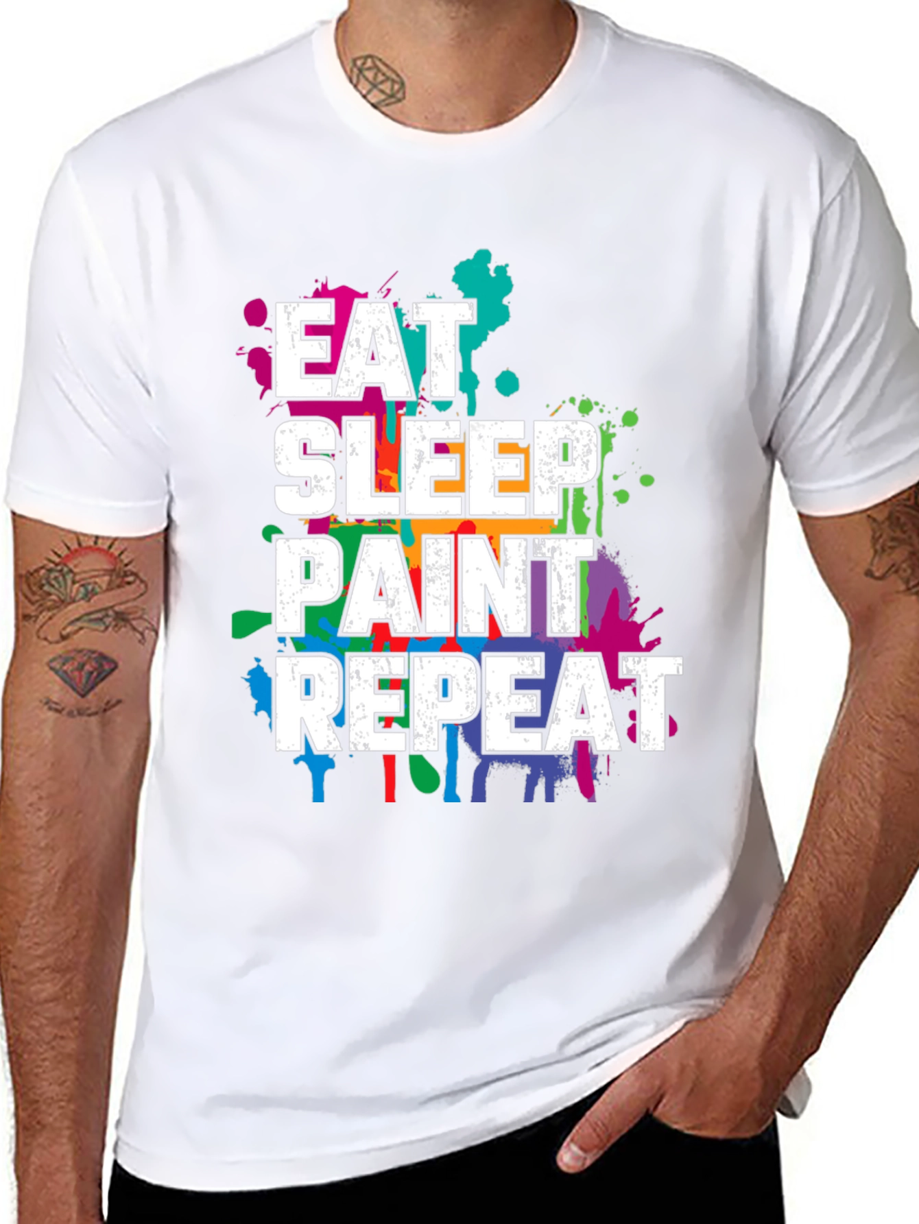 Eat Sleep Paint Repeat T-Shirt