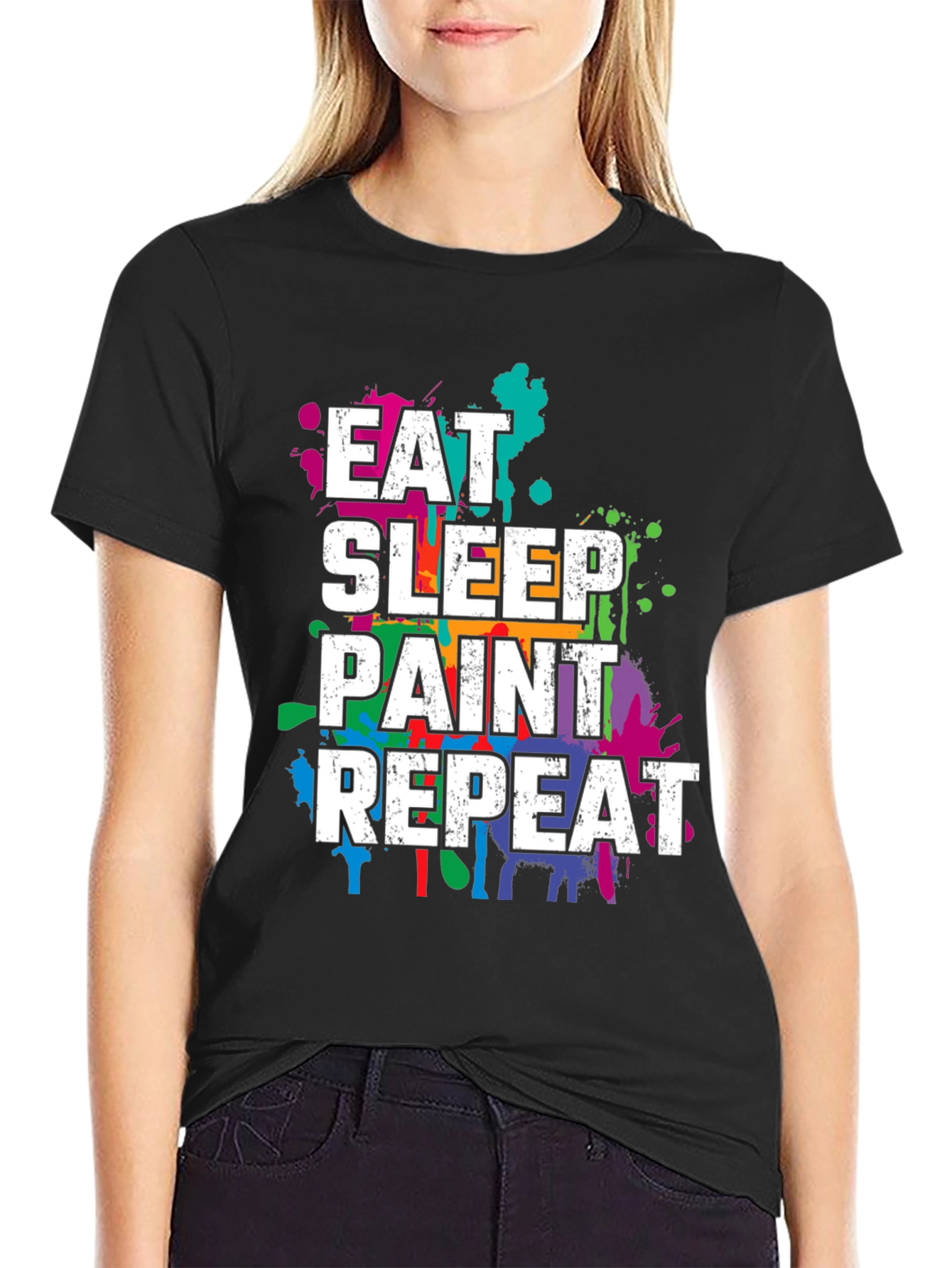 Eat Sleep Paint Repeat T-Shirt
