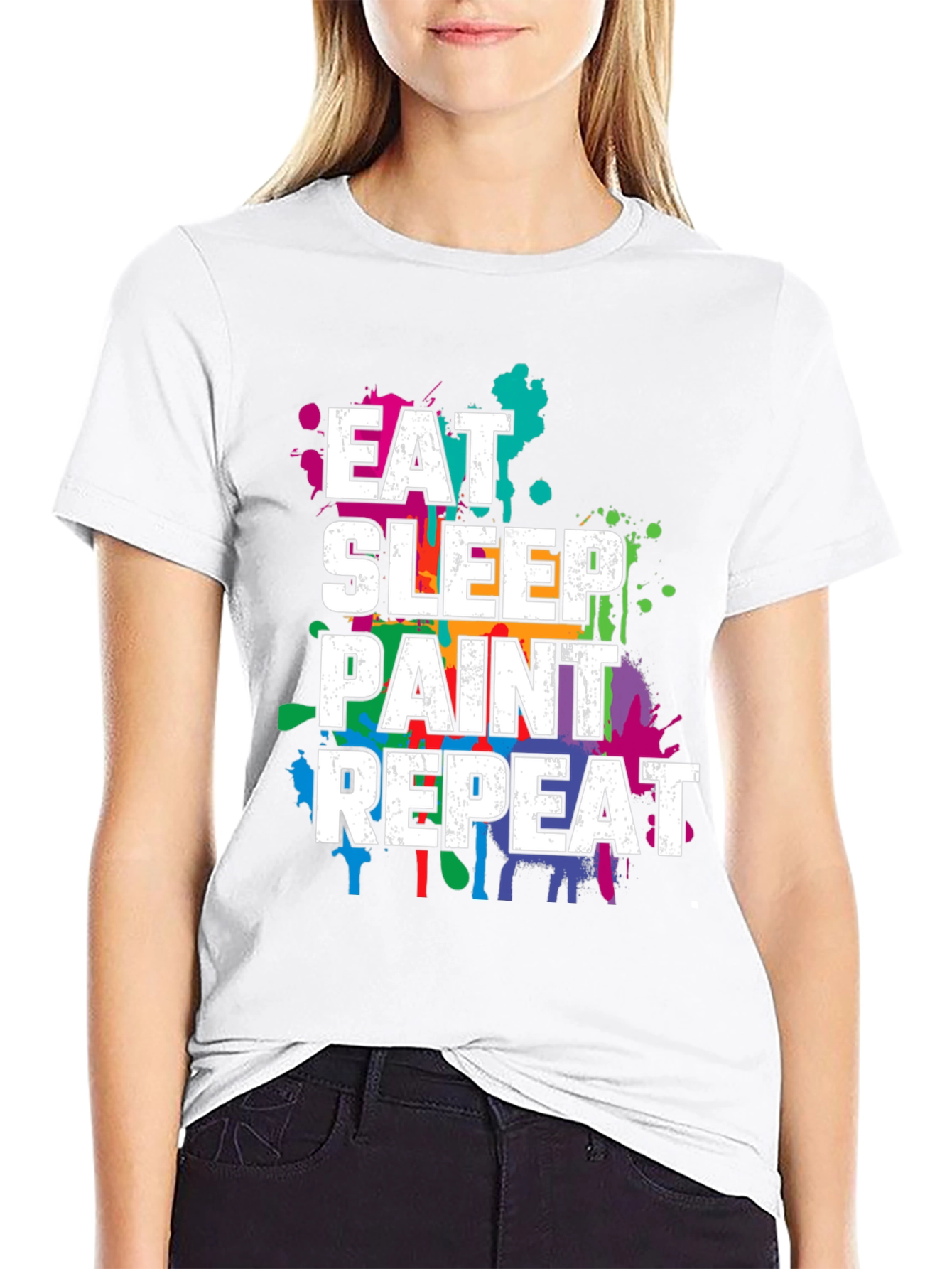 Eat Sleep Paint Repeat T-Shirt