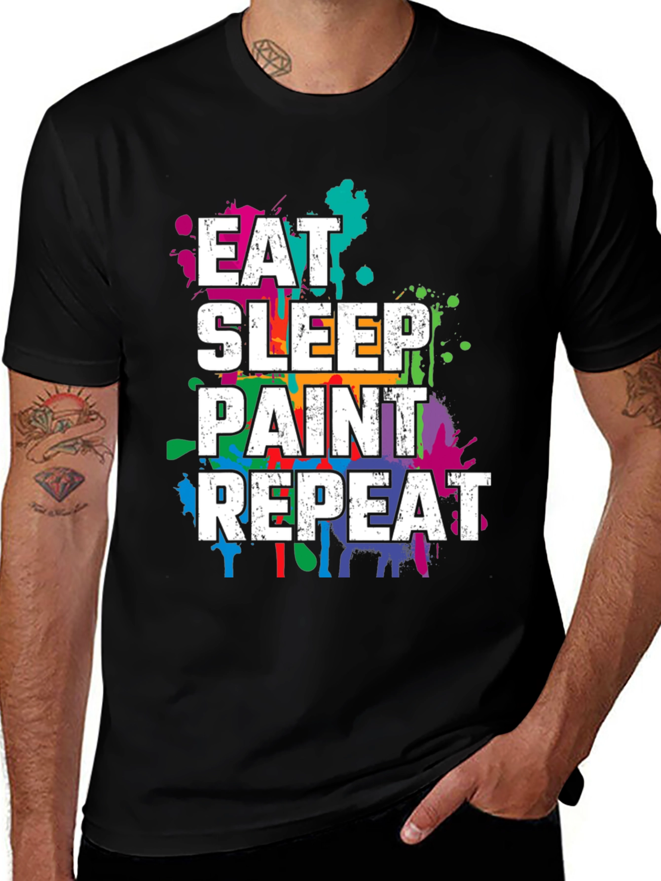 Eat Sleep Paint Repeat T-Shirt