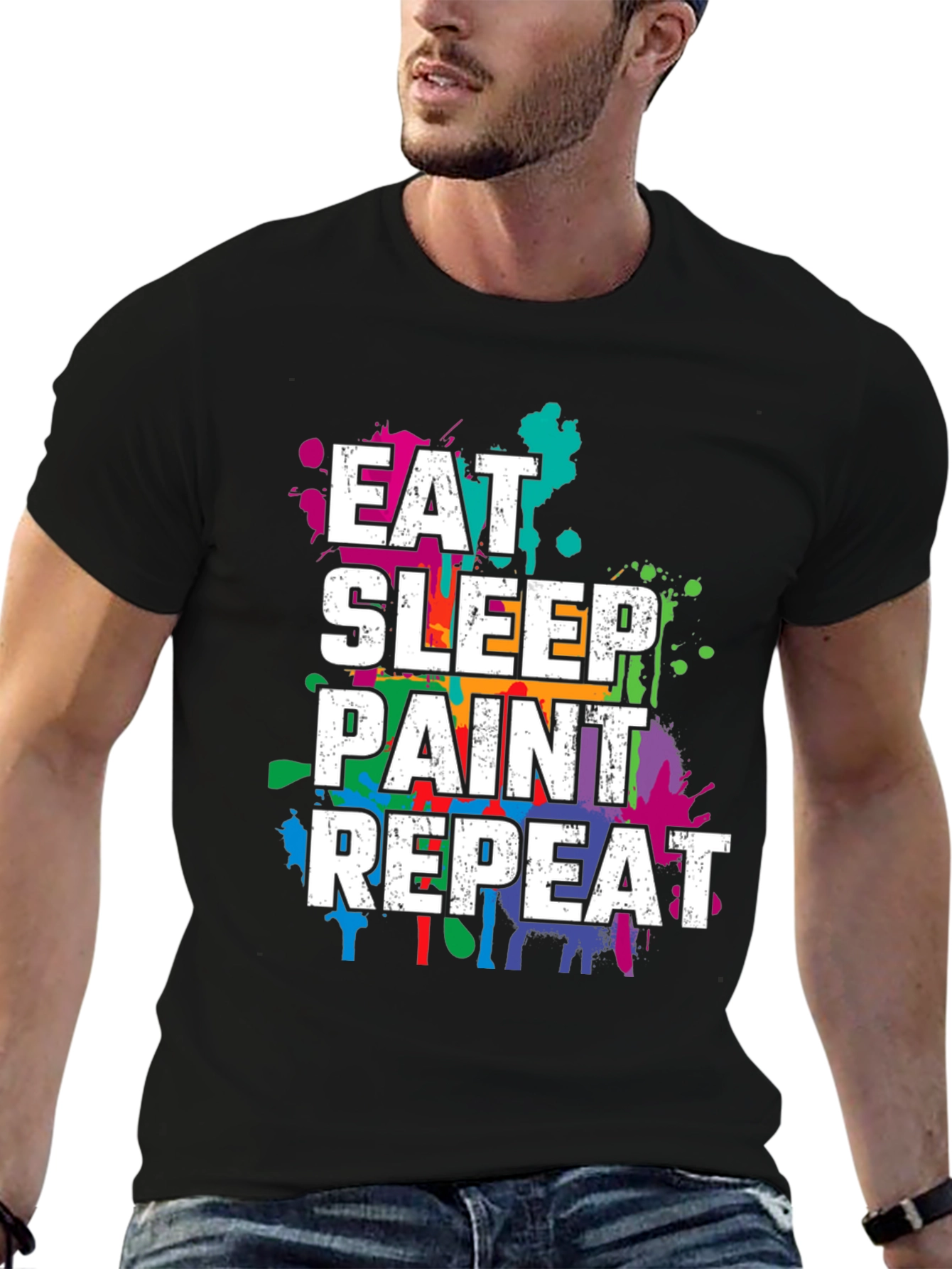 Eat Sleep Paint Repeat T-Shirt