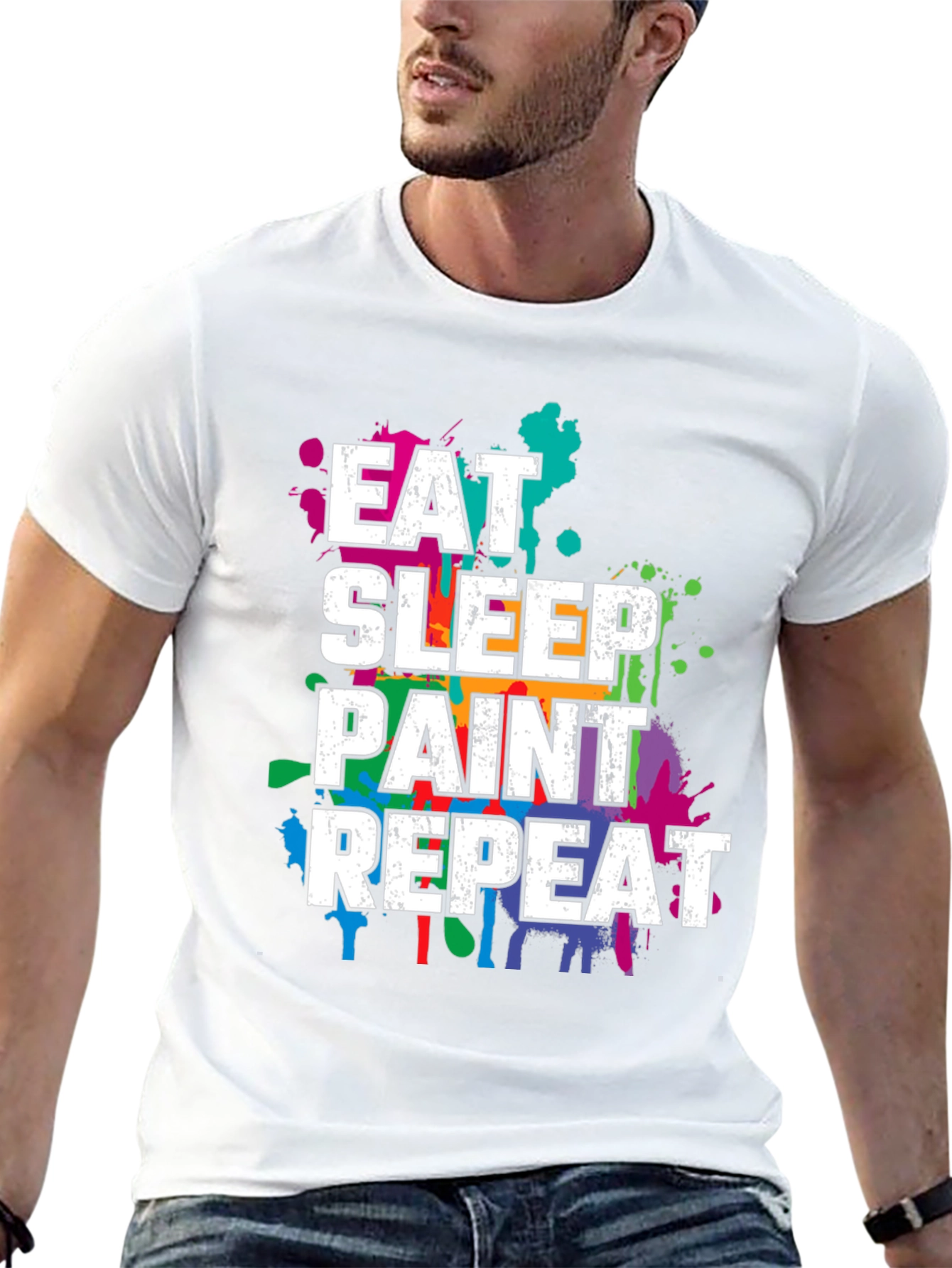 Eat Sleep Paint Repeat T-Shirt