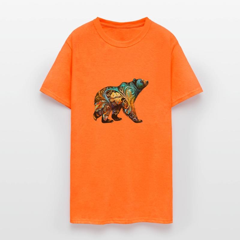 Wild Bear Watercolor Colorful Nature Outdoor 4