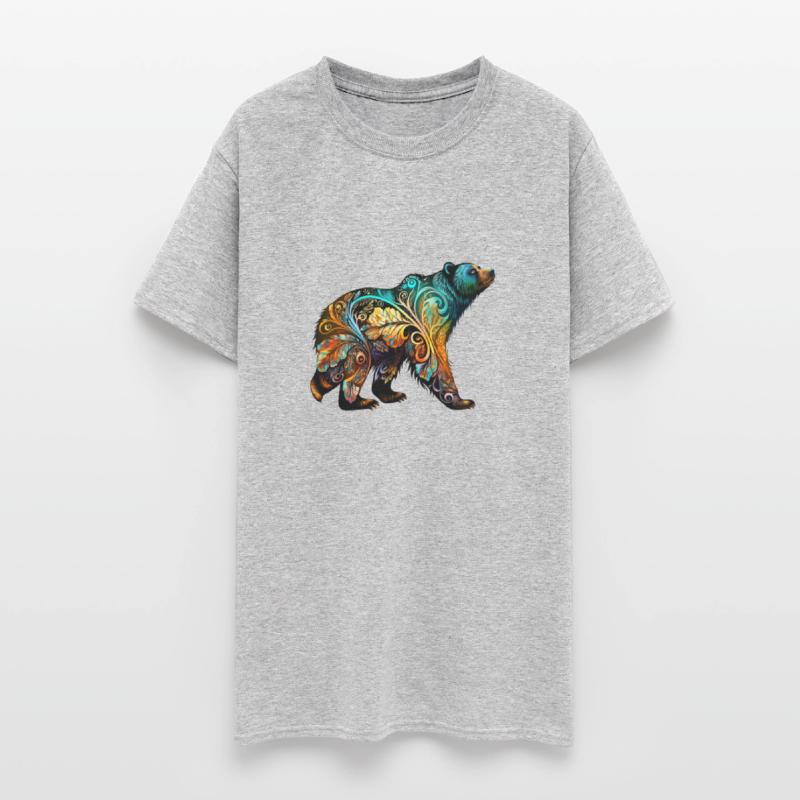 Wild Bear Watercolor Colorful Nature Outdoor 4