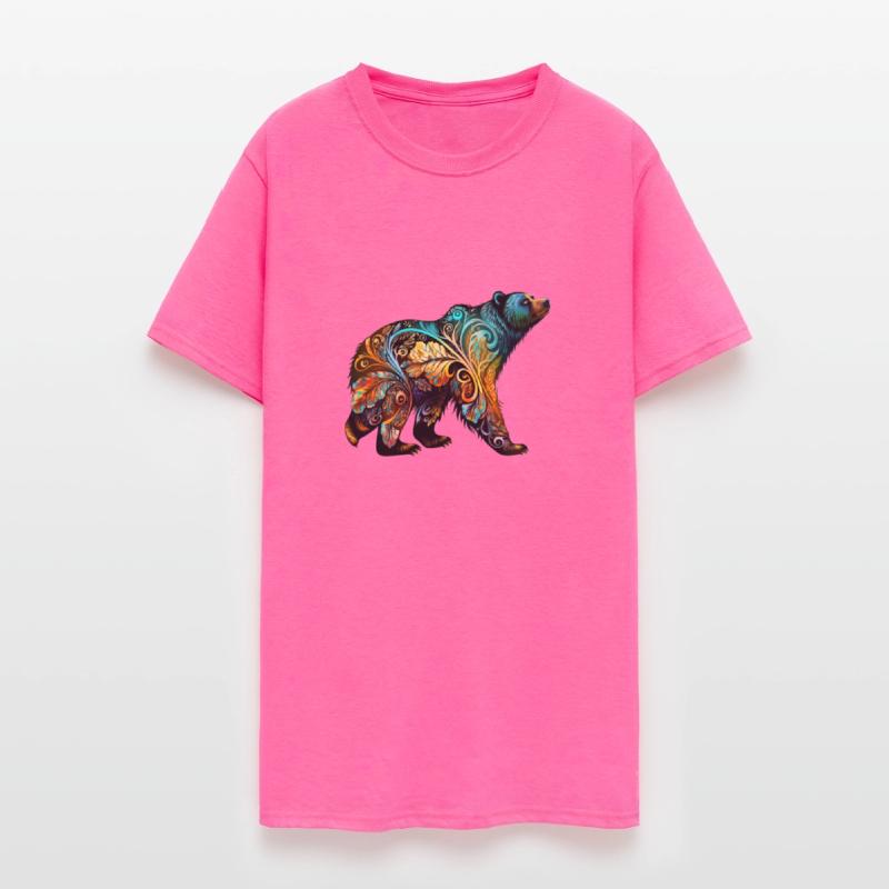 Wild Bear Watercolor Colorful Nature Outdoor 4