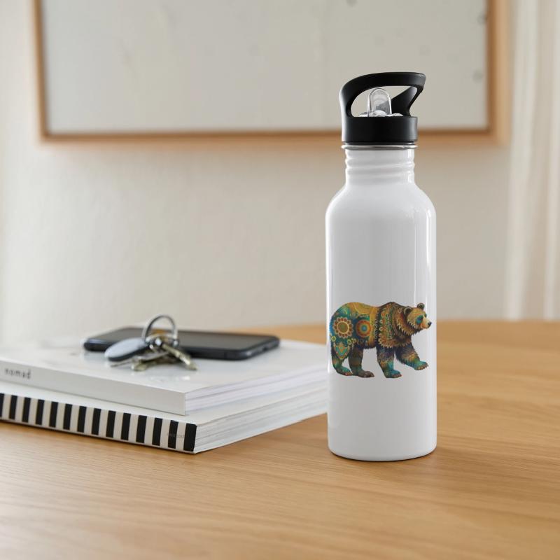 Wild Bear Watercolor Colorful Nature Outdoor 5