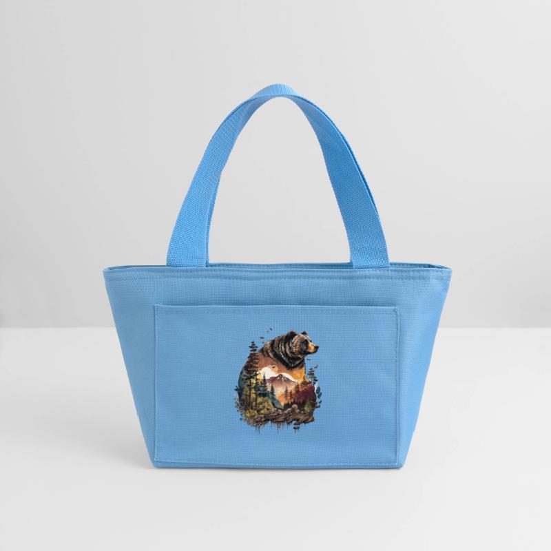 Wild Bear Watercolor Colorful Nature Outdoor 8