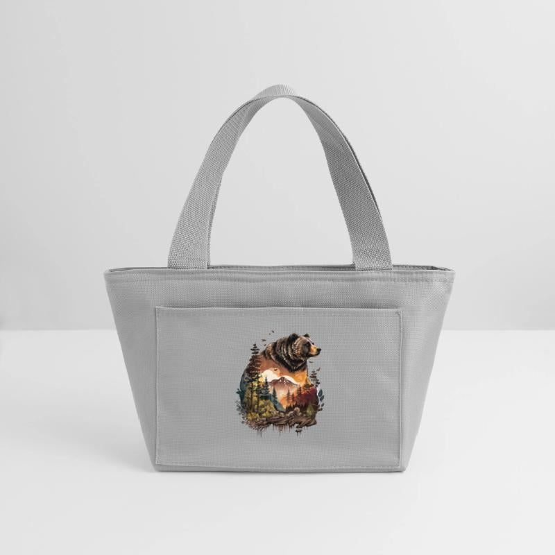 Wild Bear Watercolor Colorful Nature Outdoor 8