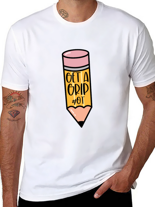 Get a Grip OT T-Shirt - Occupational Therapy Tee