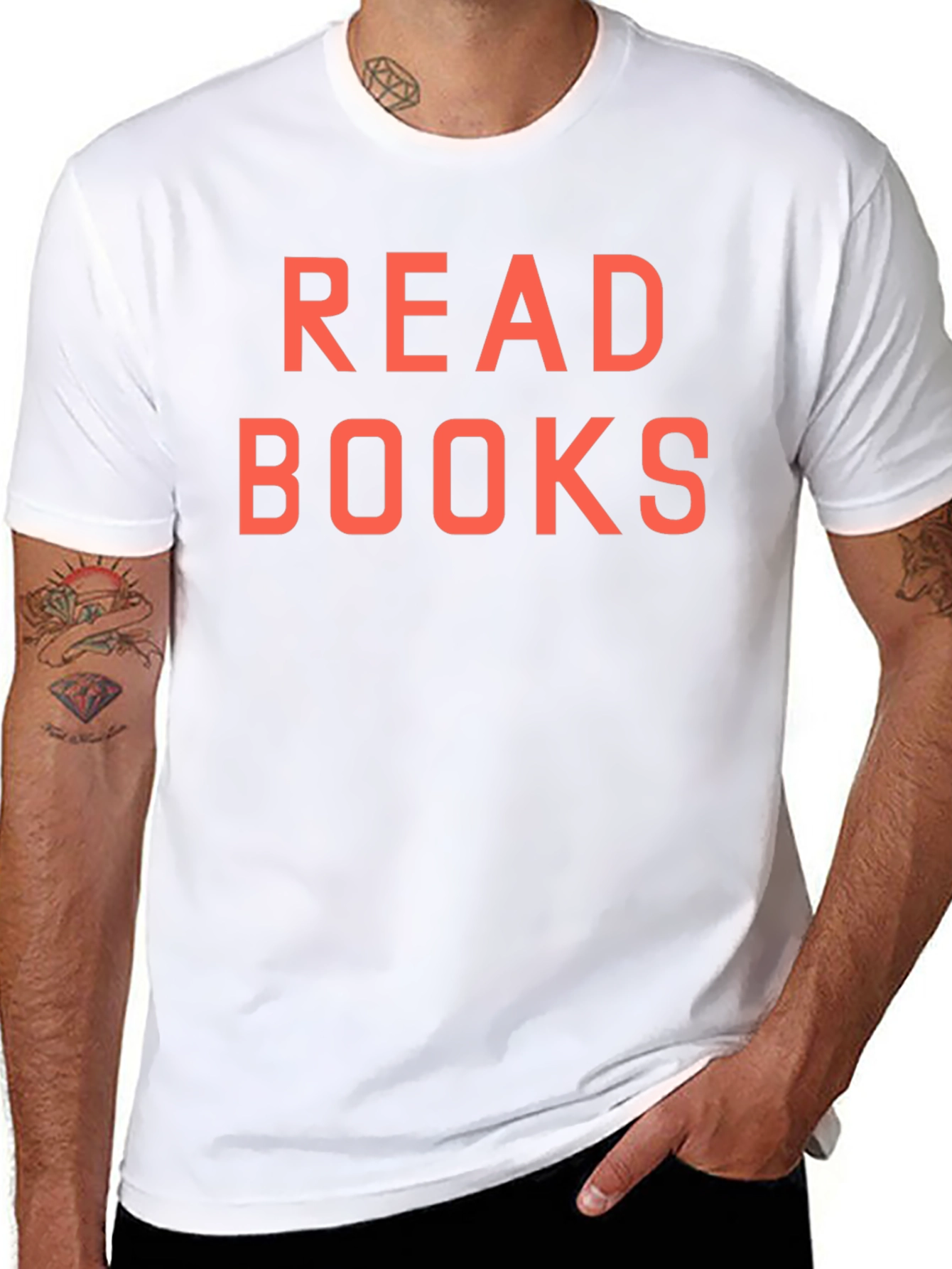 Read Books Graphic Tee - Stylish Book Lover T-Shirt