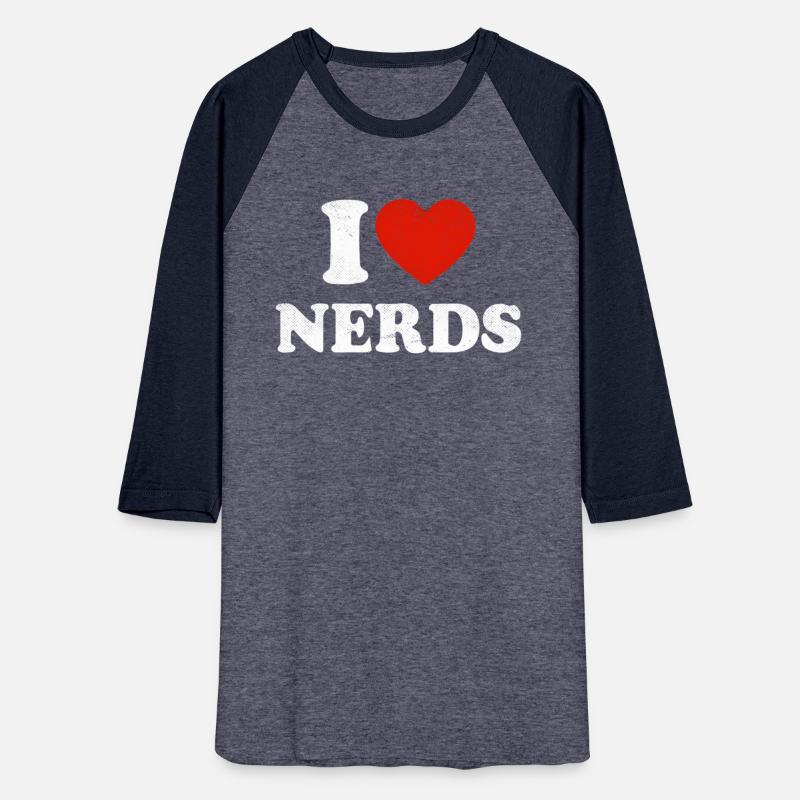 Wos I Love Nerds Distressed I He Nerds