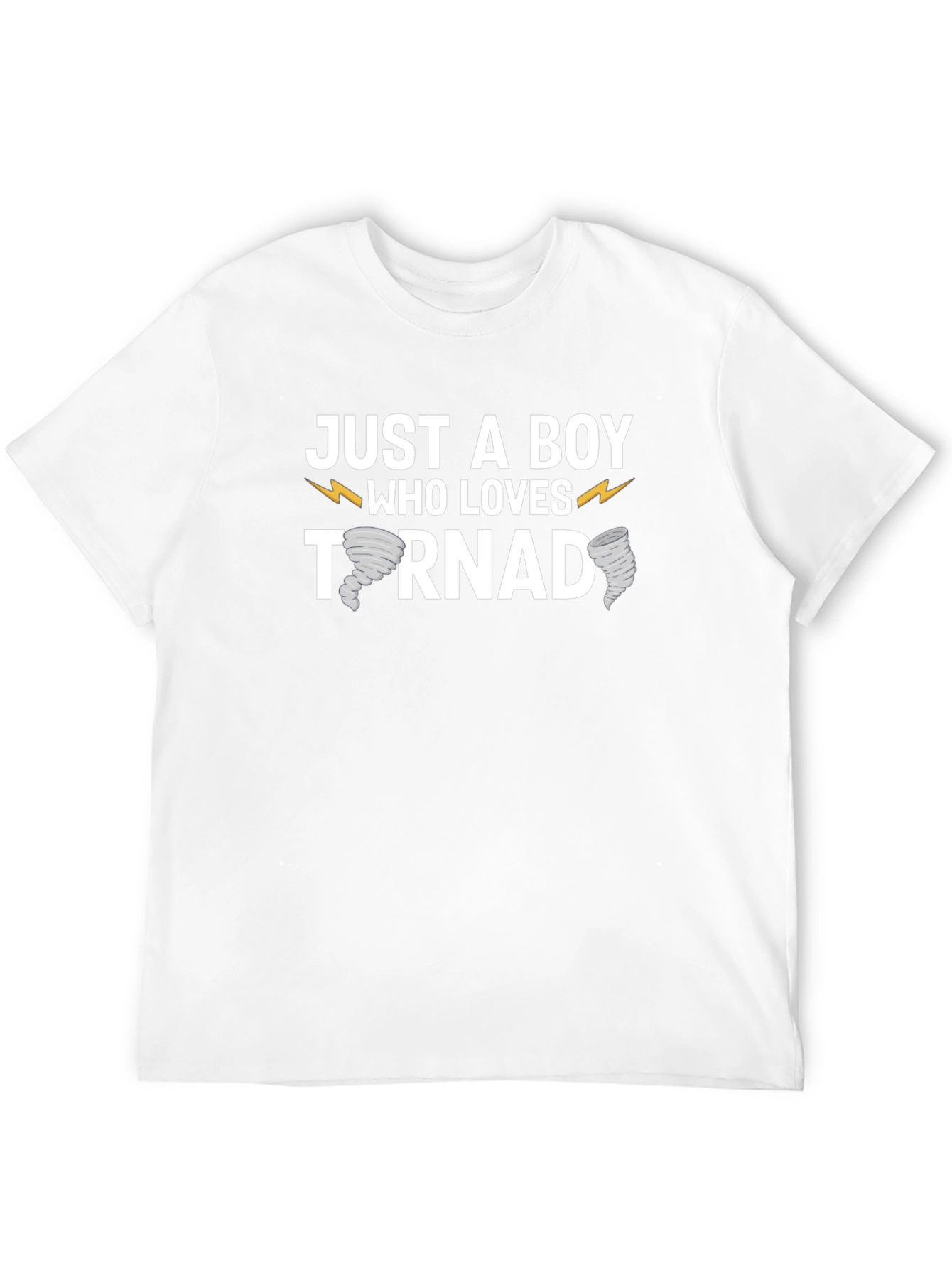 Just a Boy Who Loves Tornados T-Shirt