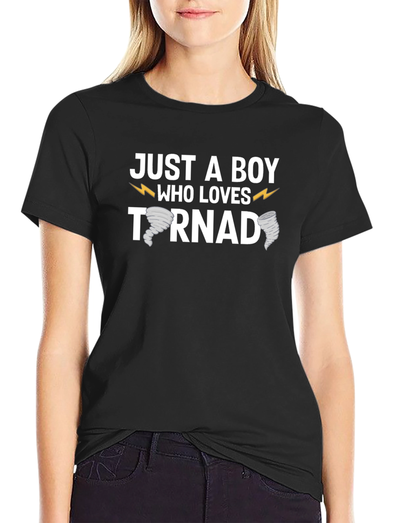 Just a Boy Who Loves Tornados T-Shirt