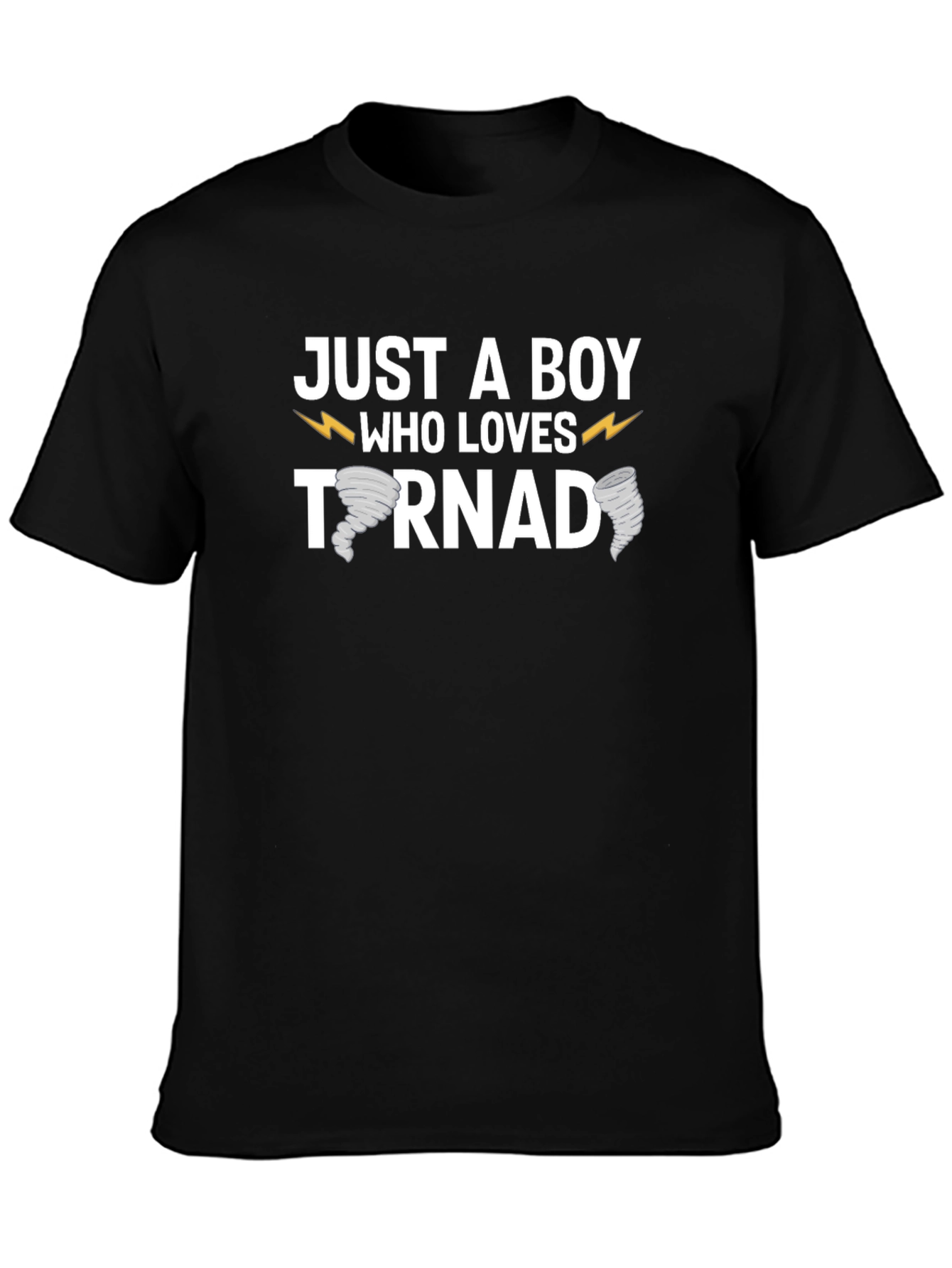 Just a Boy Who Loves Tornados T-Shirt