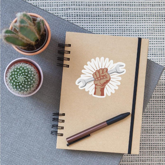 Wrench Power Fist Mechanics Mechanical