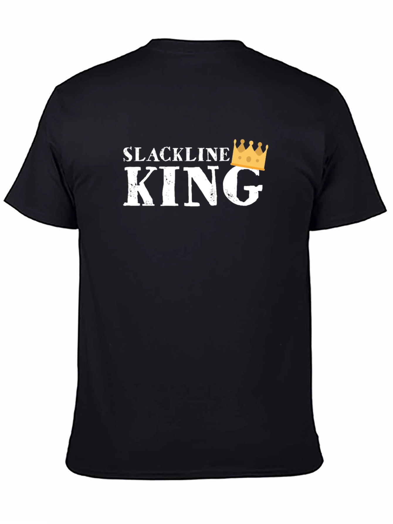 Slackline King Black T-Shirt