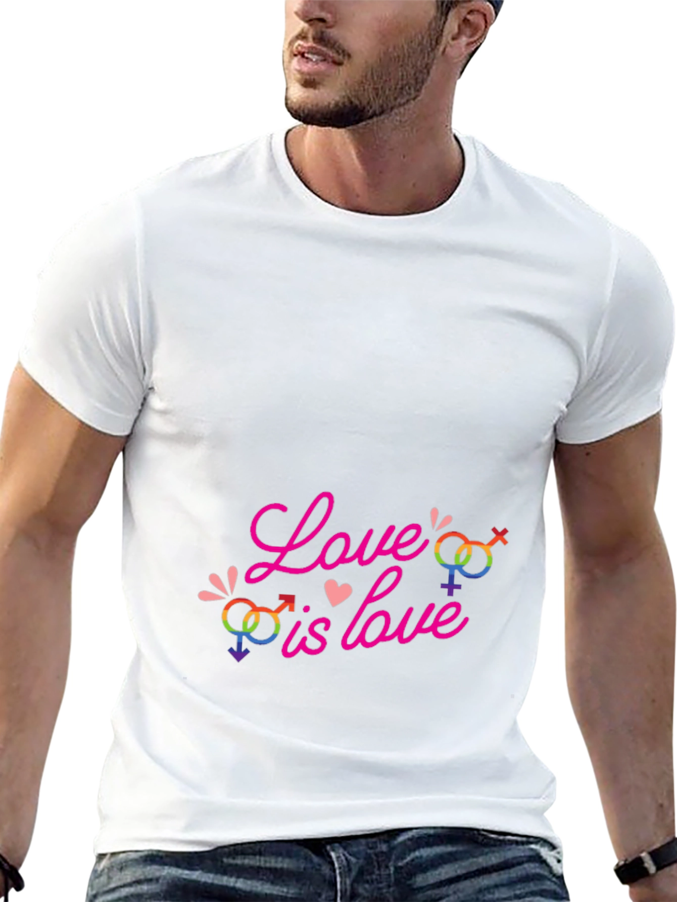 Love is Love LGBTQ+ Graphic Tee