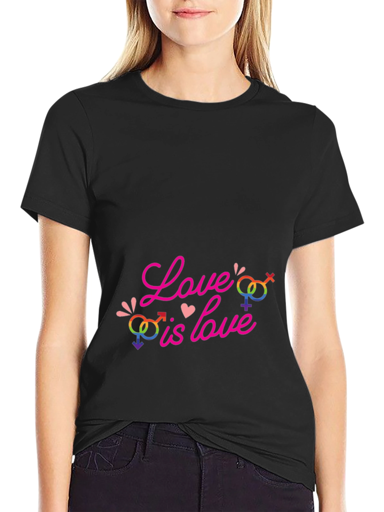 Love is Love LGBTQ+ Graphic Tee