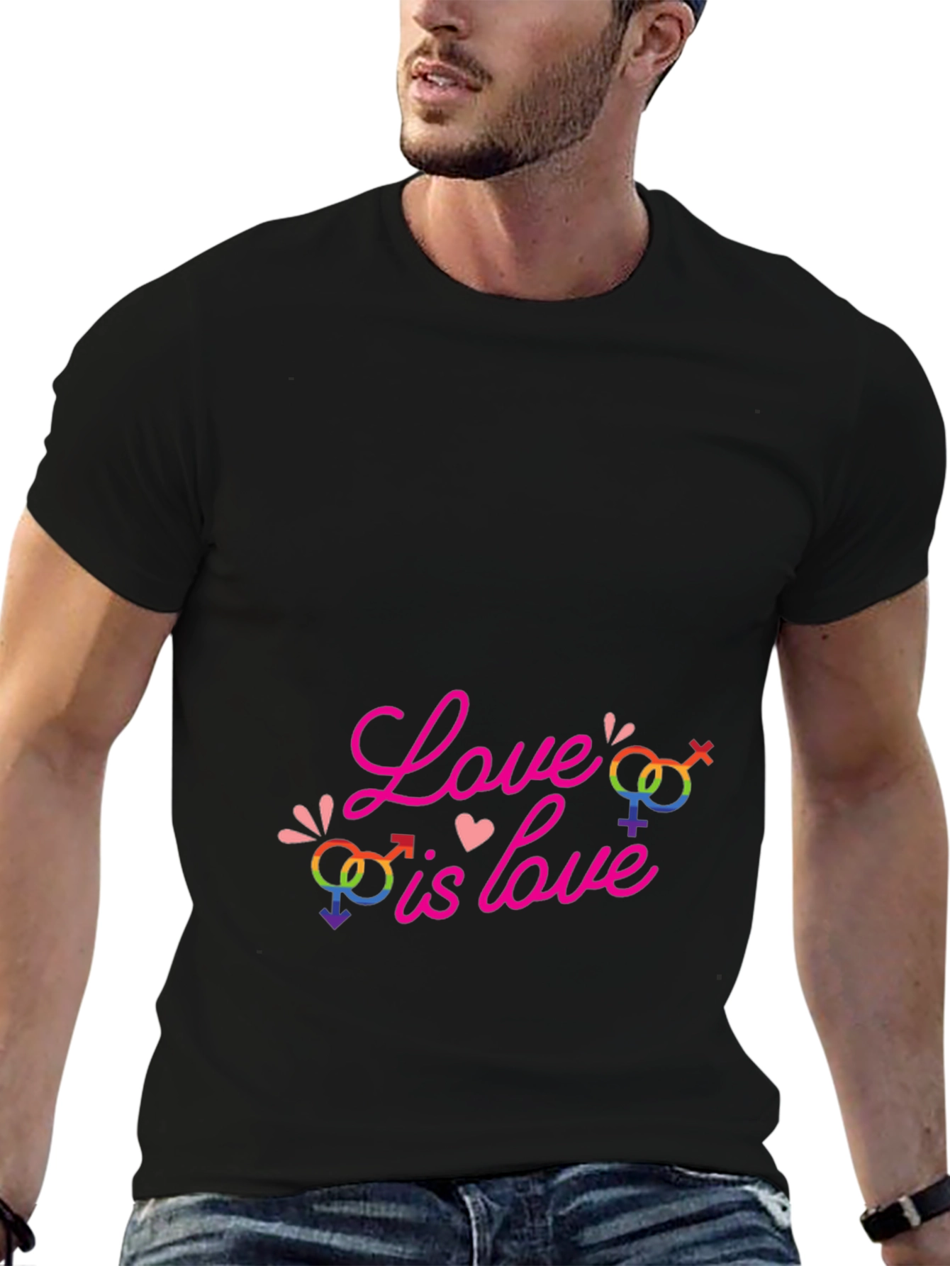 Love is Love LGBTQ+ Graphic Tee