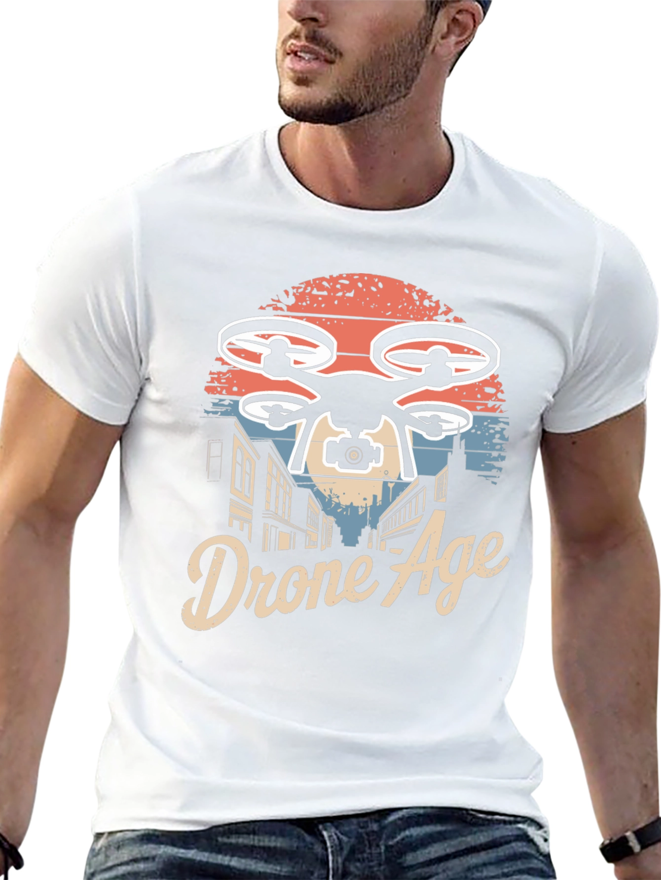 Drone Age T-Shirt - Stylish Graphic Tee