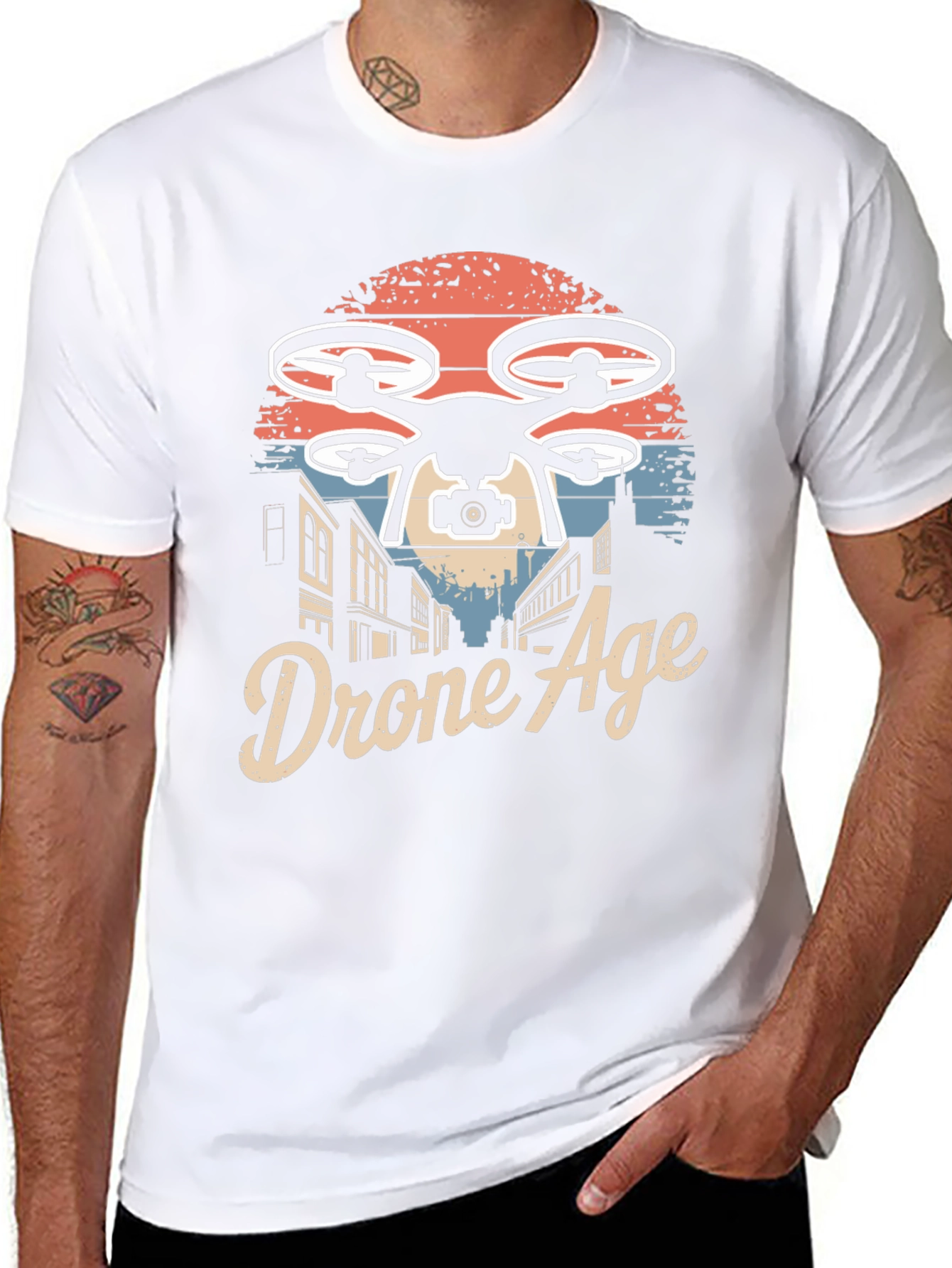 Drone Age T-Shirt - Stylish Graphic Tee