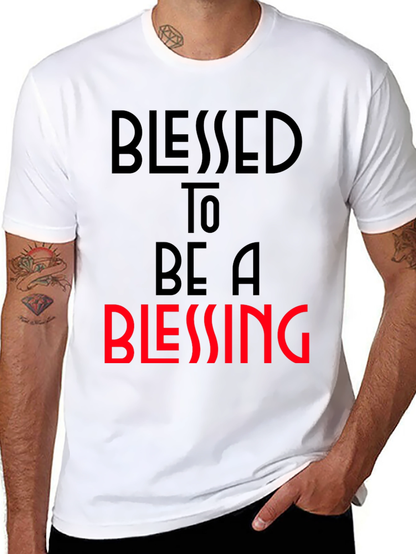 Blessed To Be A Blessing Graphic Tee