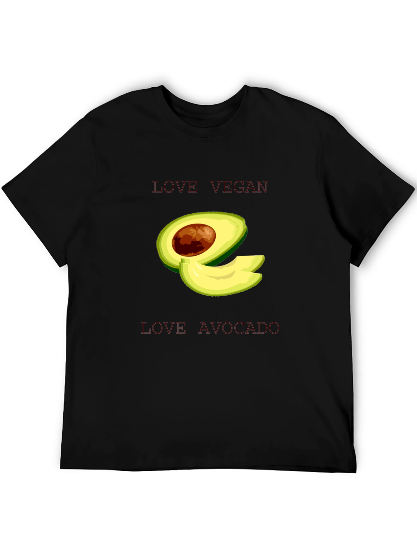 Love Vegan Avocado T-Shirt