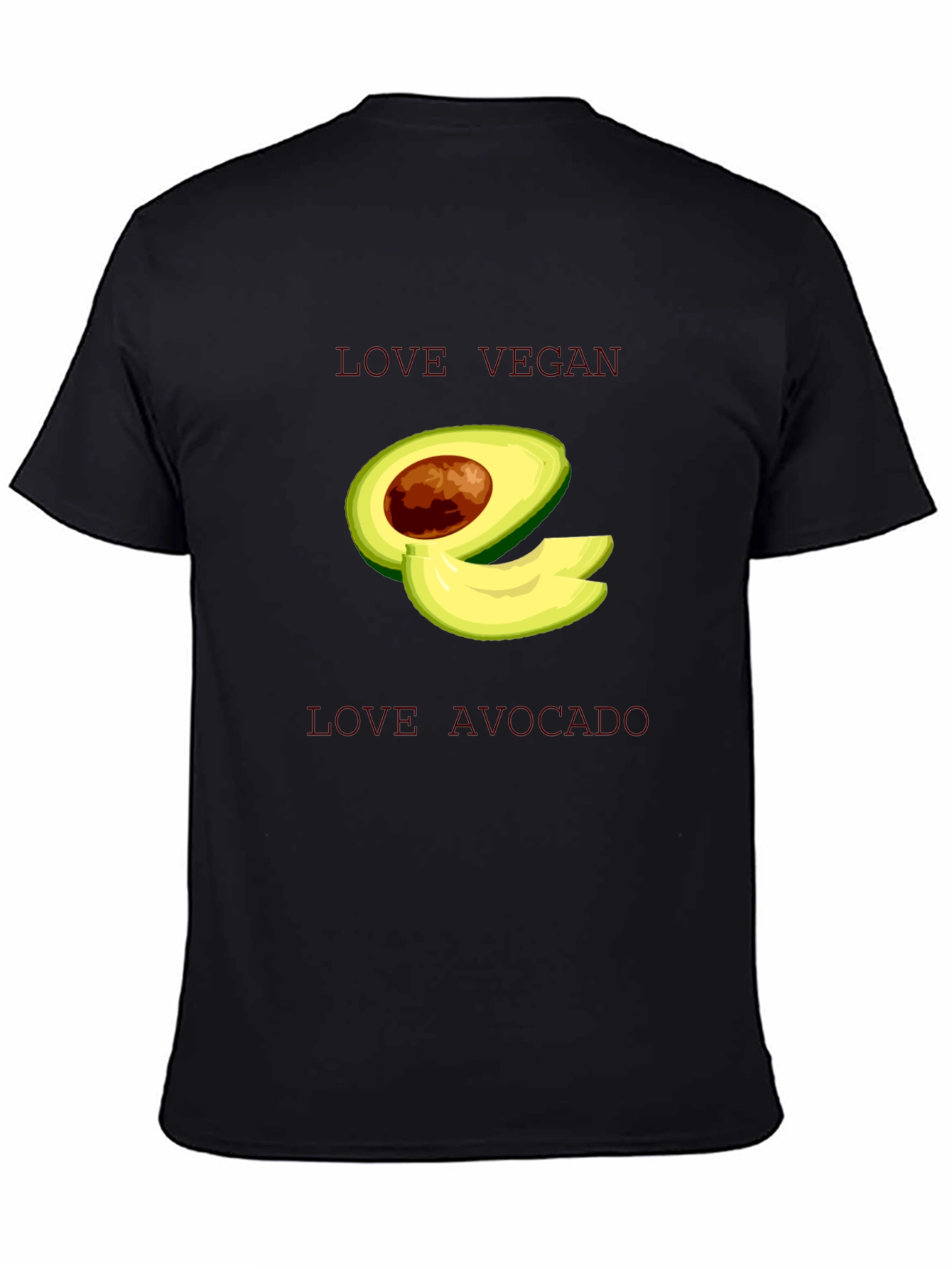 Love Vegan Avocado T-Shirt