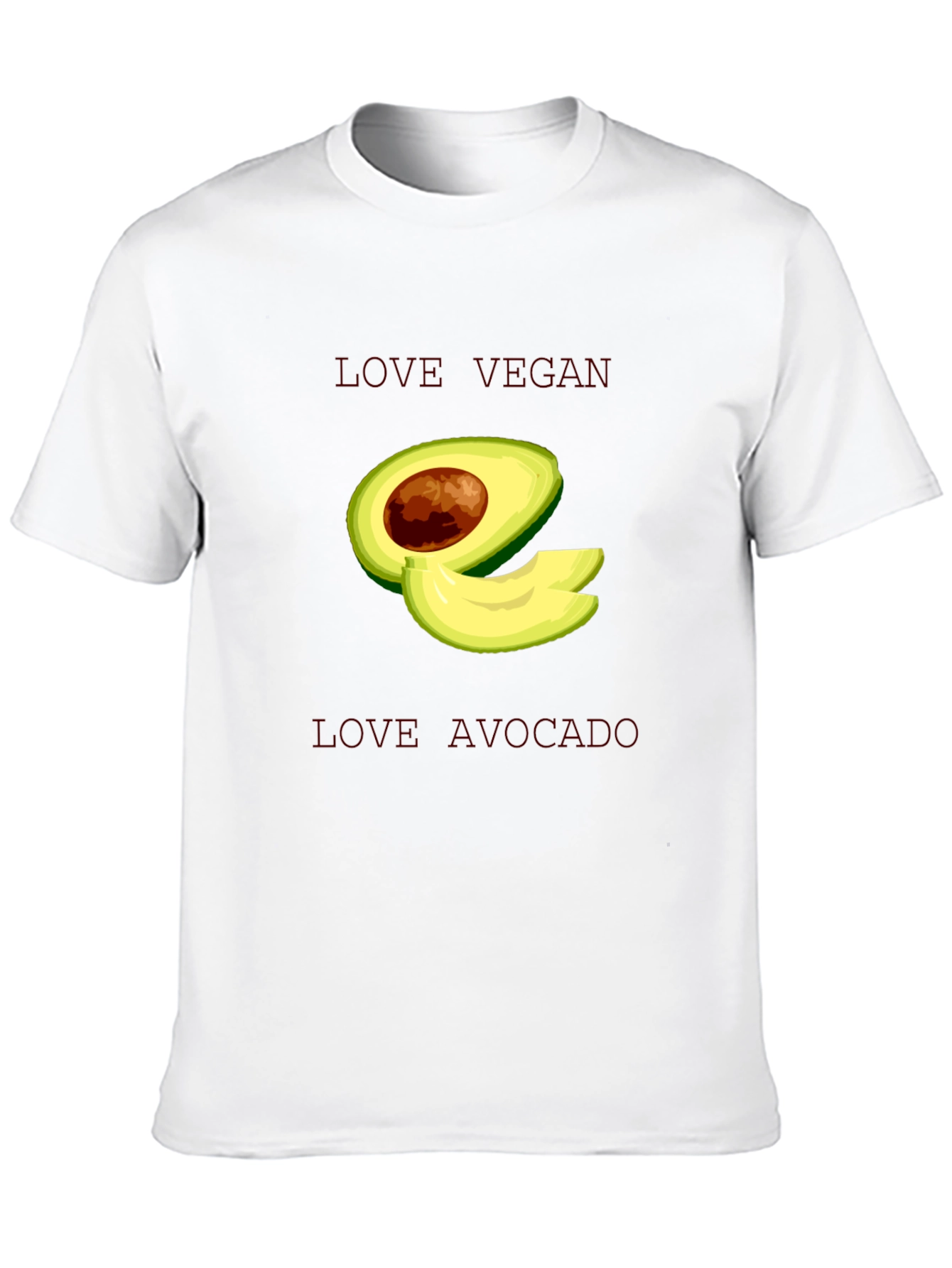 Love Vegan Avocado T-Shirt