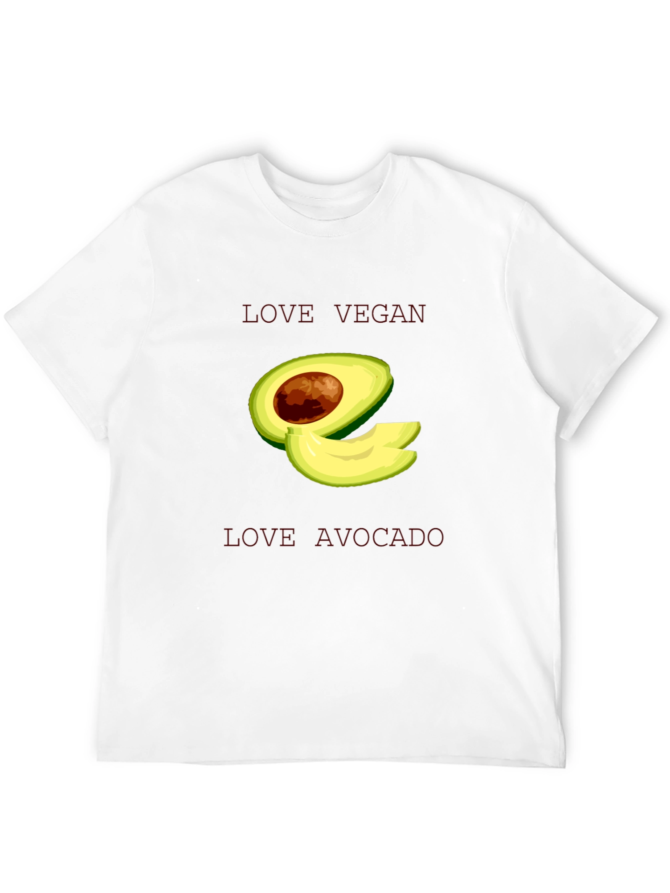 Love Vegan Avocado T-Shirt