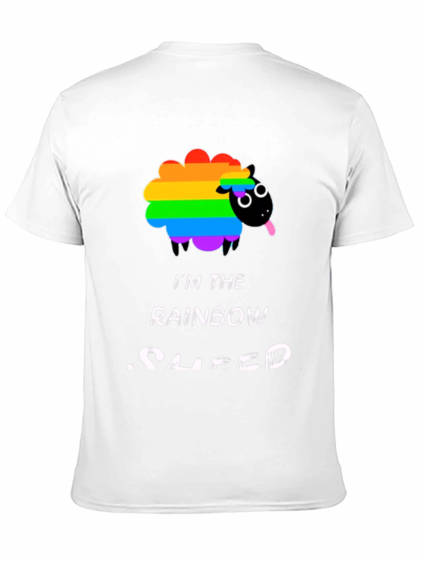 Rainbow Sheep T-Shirt - Pride Graphic Tee