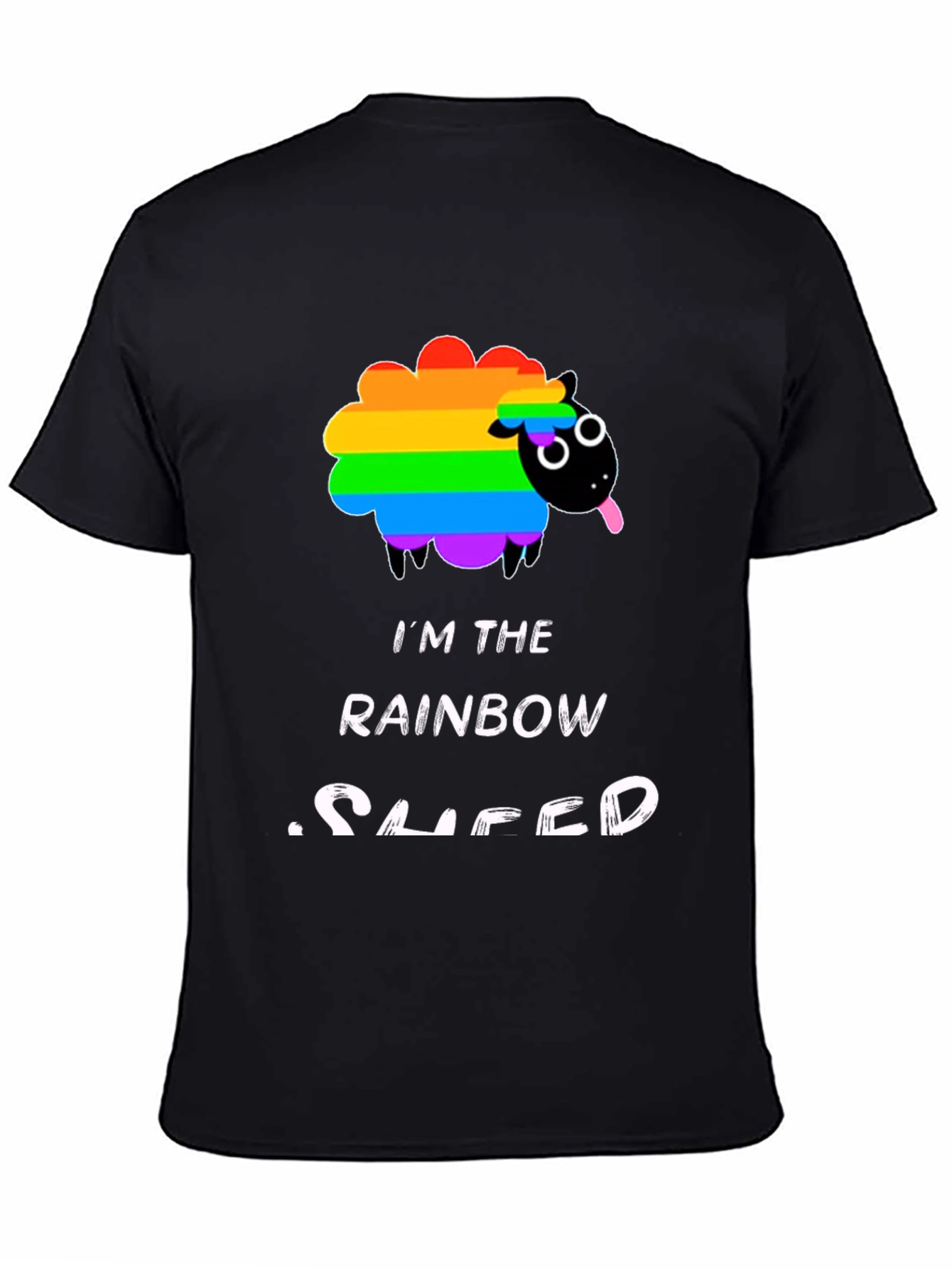 Rainbow Sheep T-Shirt - Pride Graphic Tee