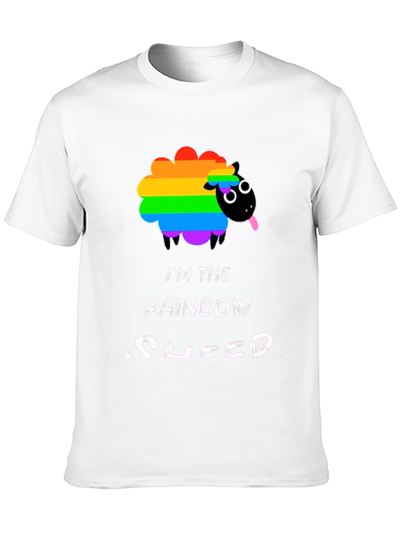 Rainbow Sheep T-Shirt - Pride Graphic Tee