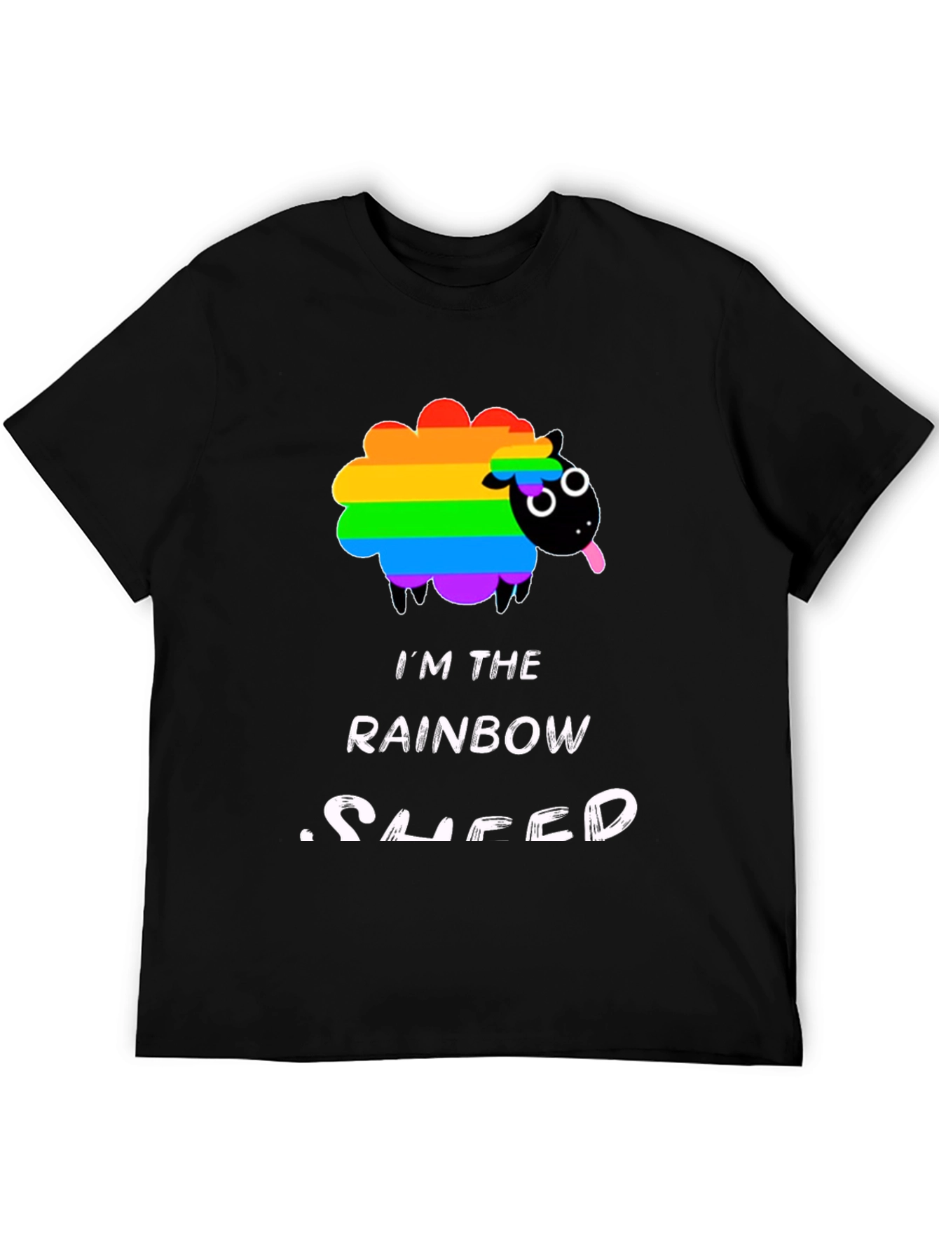 Rainbow Sheep T-Shirt - Pride Graphic Tee