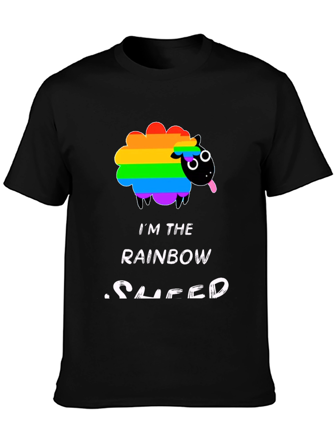 Rainbow Sheep T-Shirt - Pride Graphic Tee