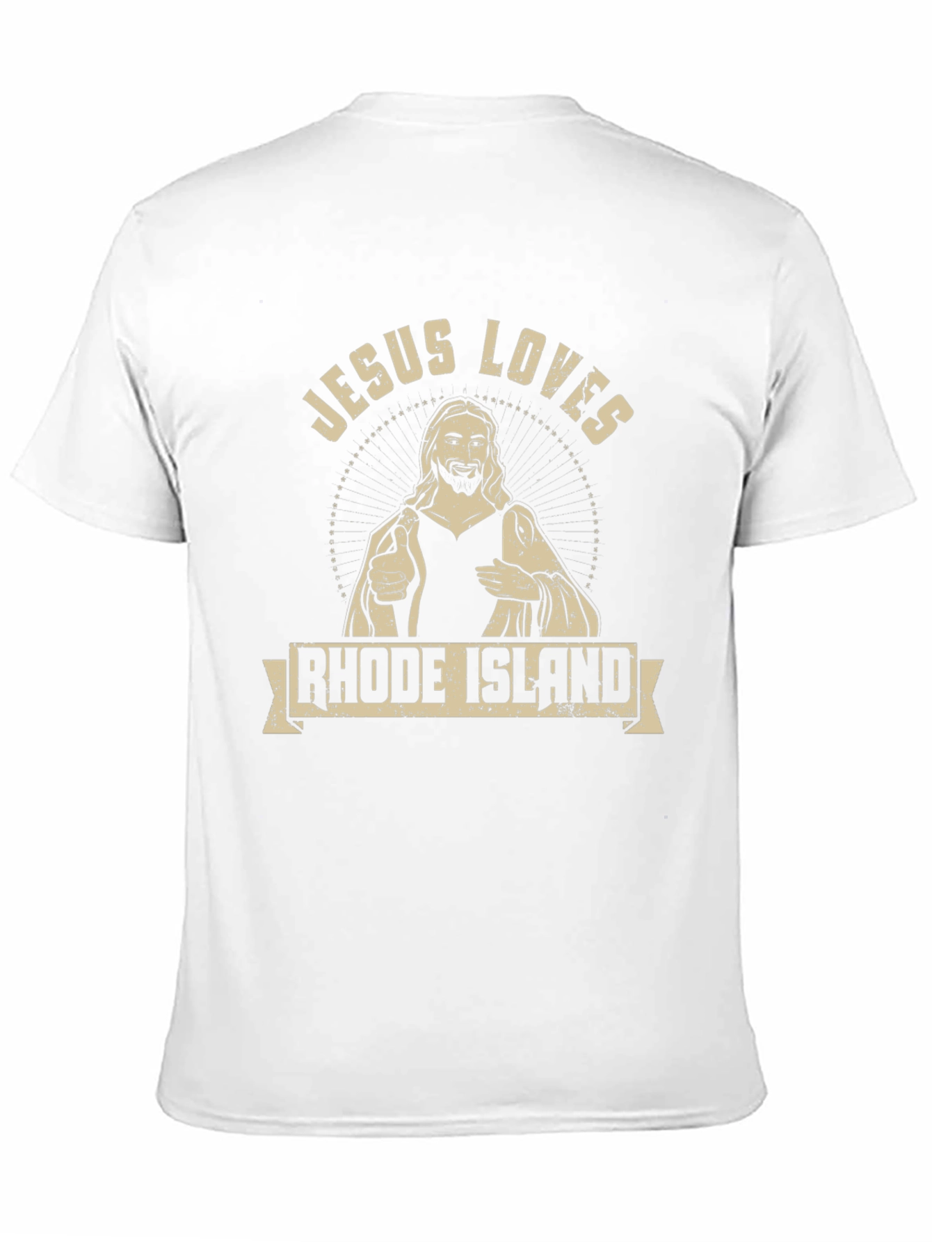 Jesus Loves Rhode Island T-Shirt
