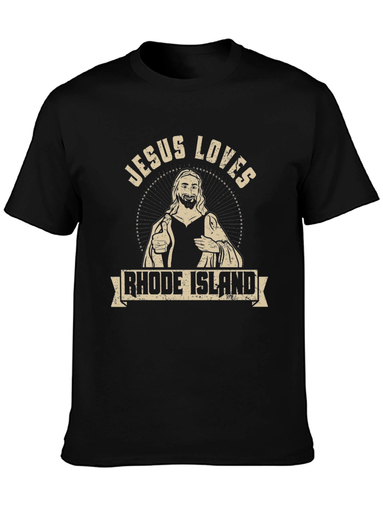 Jesus Loves Rhode Island T-Shirt