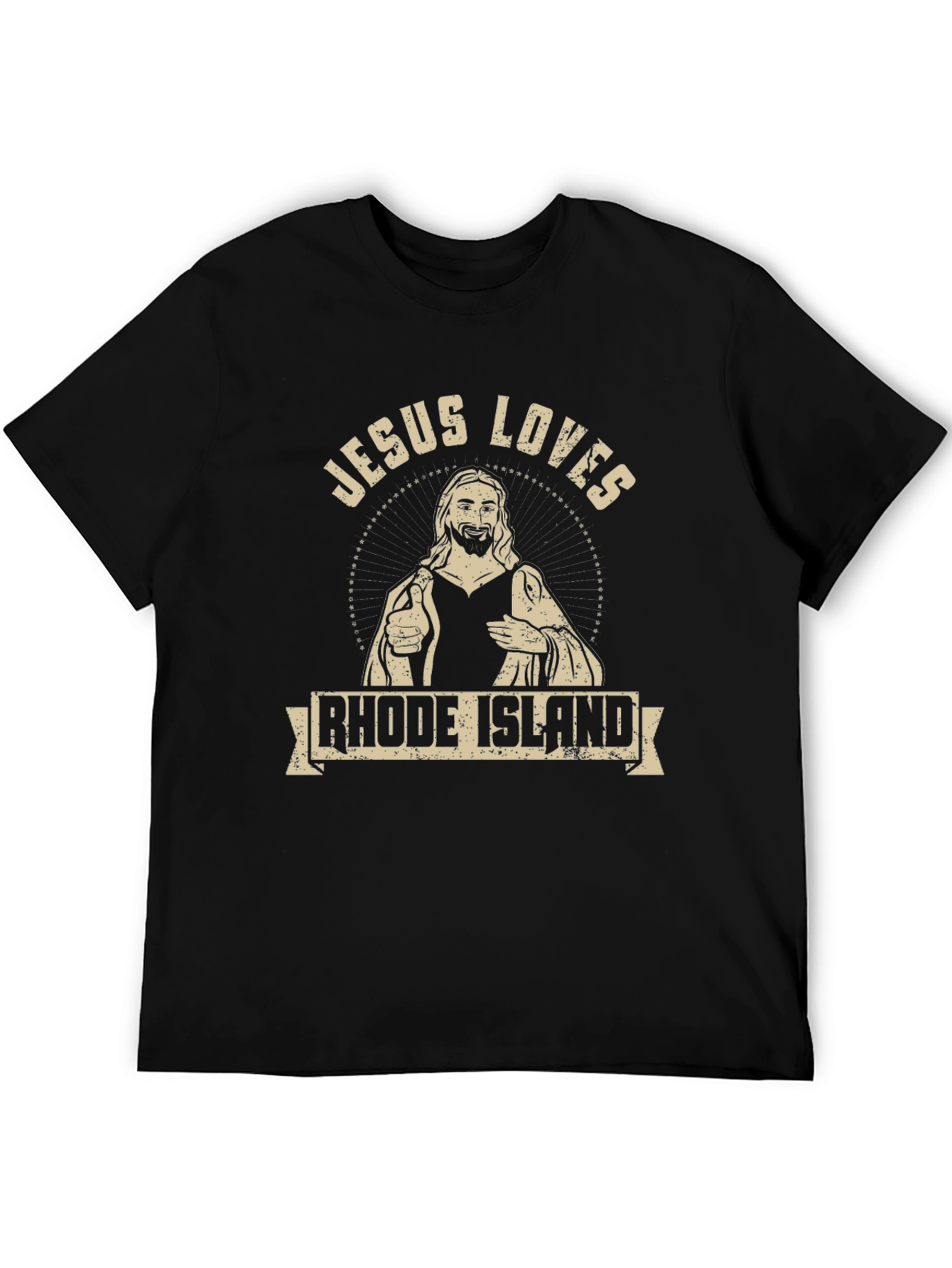 Jesus Loves Rhode Island T-Shirt