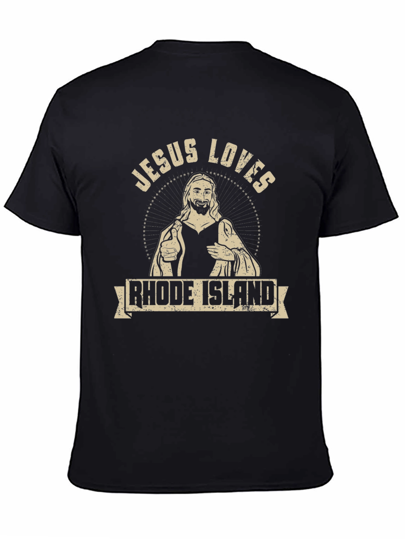 Jesus Loves Rhode Island T-Shirt