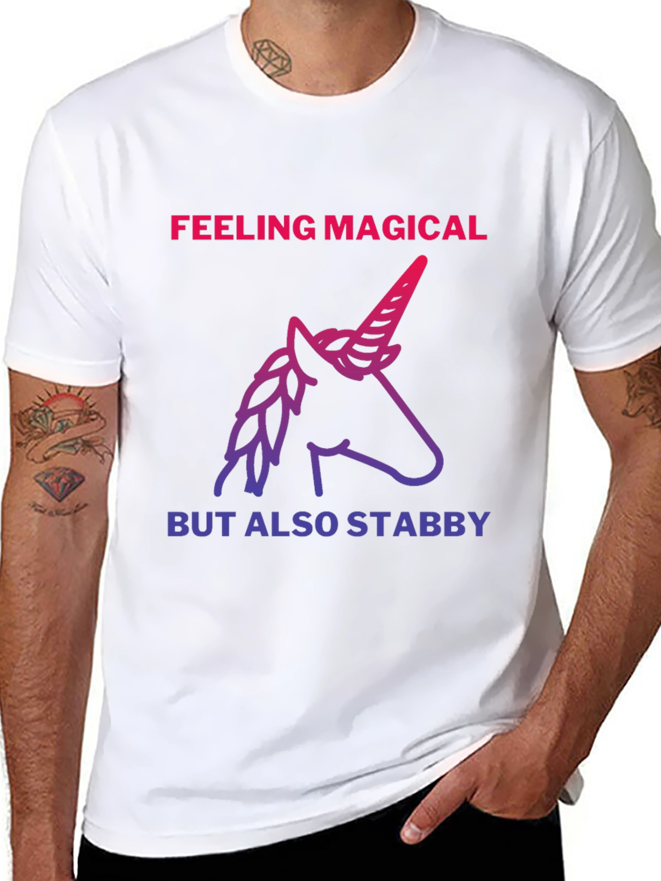 Feeling Magical But Also Stab T-Shirt