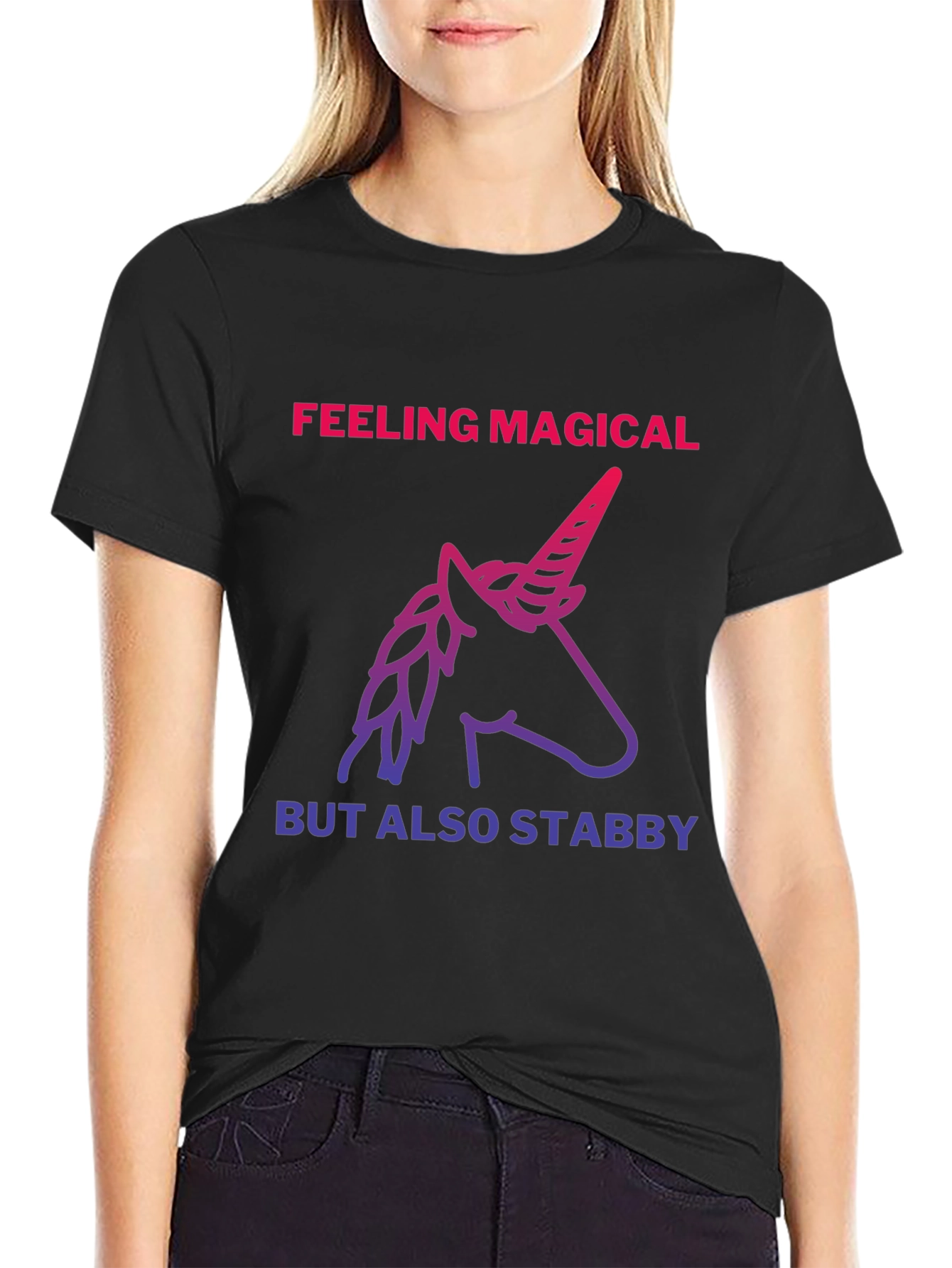 Feeling Magical But Also Stab T-Shirt