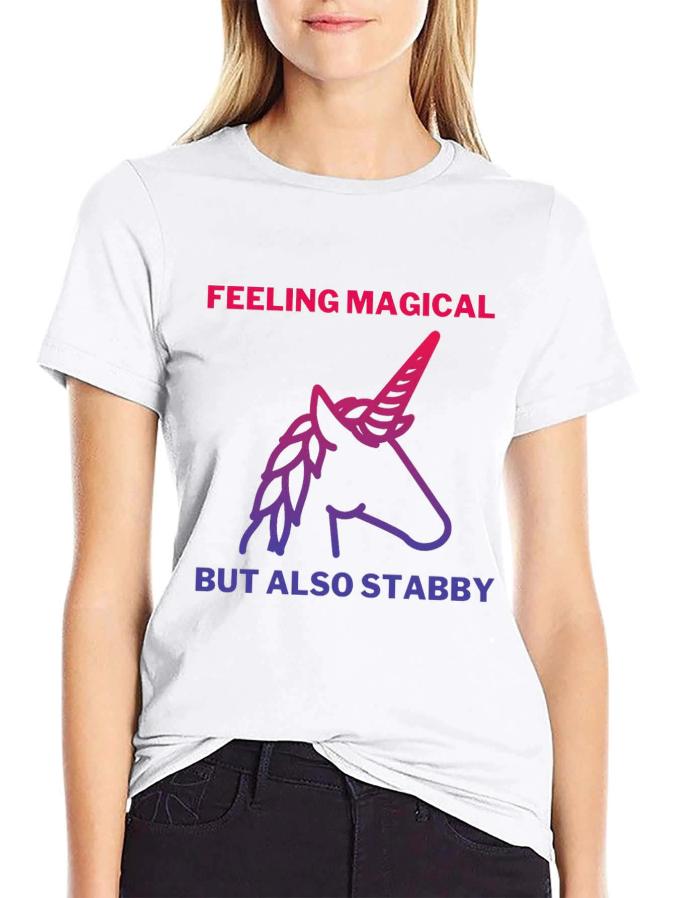 Feeling Magical But Also Stab T-Shirt