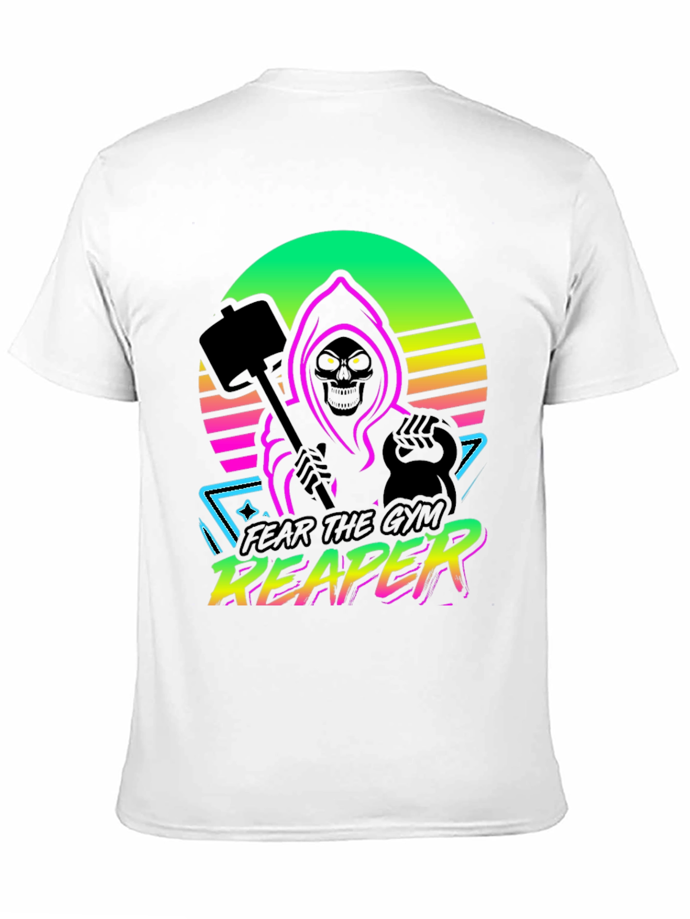 Fear the Gym Reaper Graphic T-Shirt