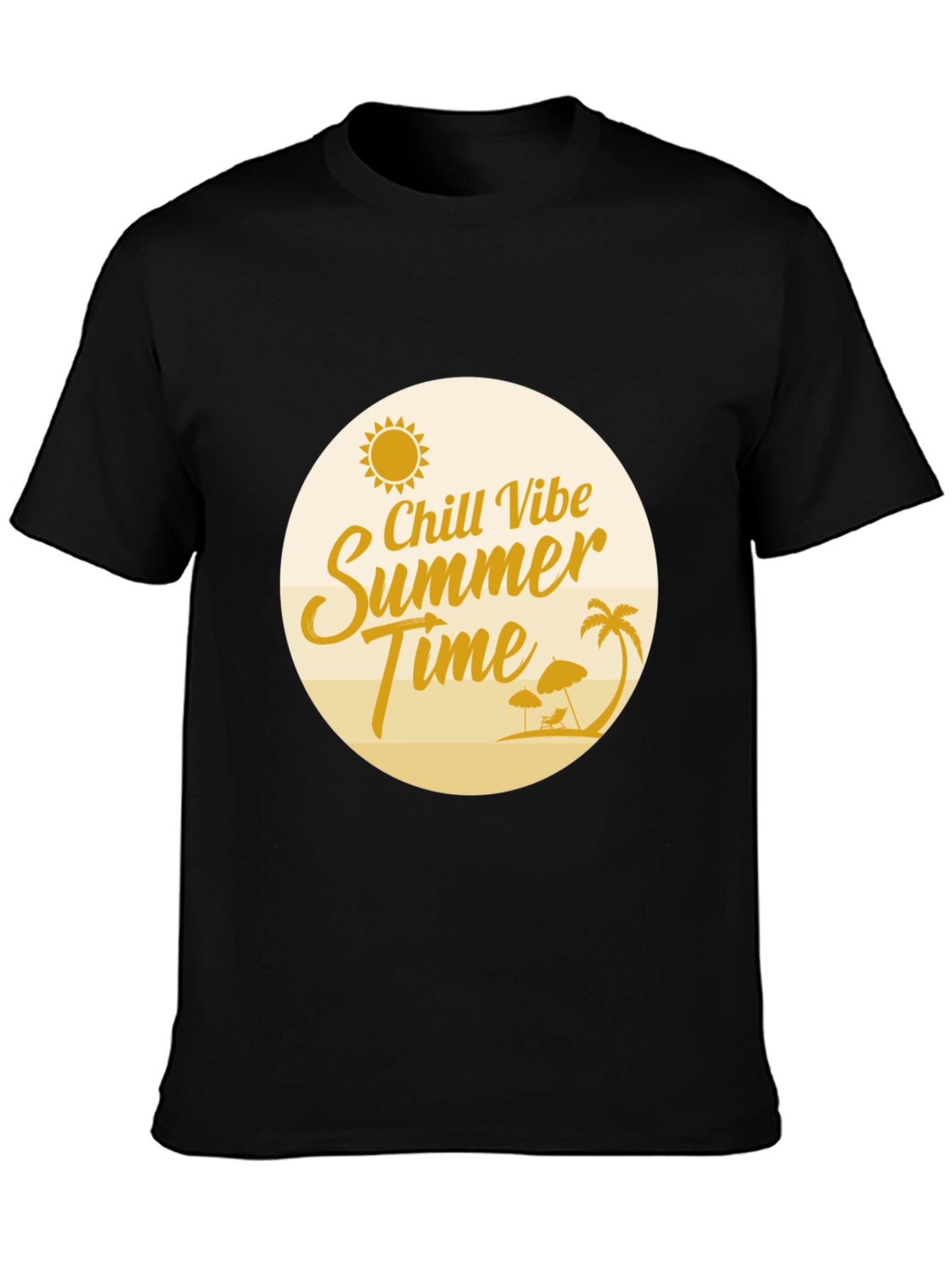 Chill Vibe Summer Time Graphic Tee