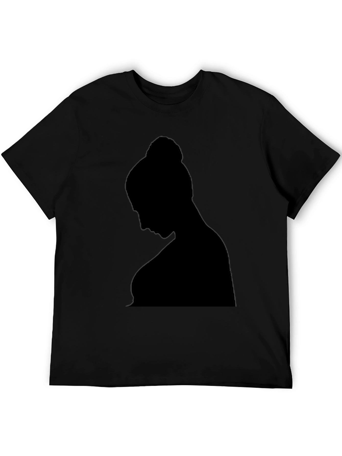 Silhouette Graphic Tee - Unisex Black T-Shirt