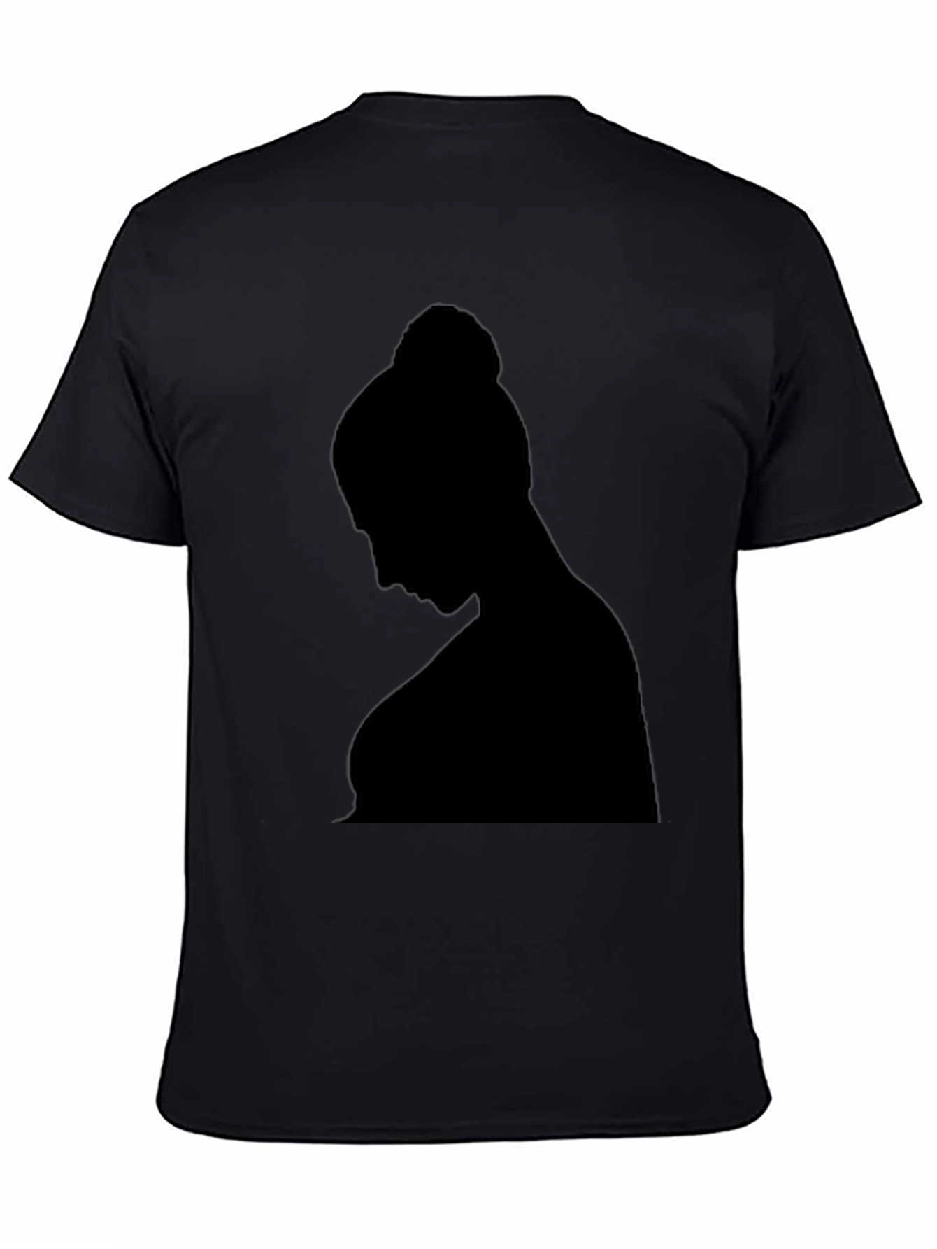 Silhouette Graphic Tee - Unisex Black T-Shirt